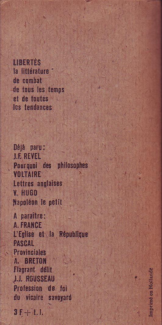 Ecrits Philosophiques book cover 2