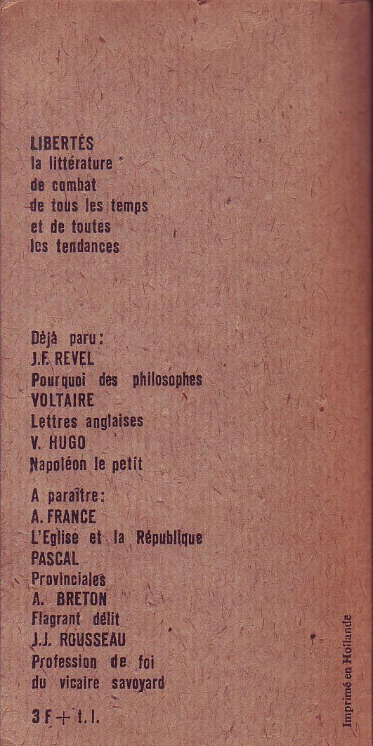 Ecrits Philosophiques book cover 2