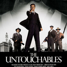 <cite>The Untouchables</cite> (1987) movie poster