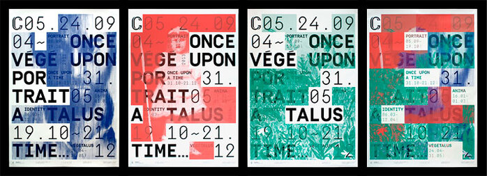 Posters for Galerie C, 2013–2014 Season 2