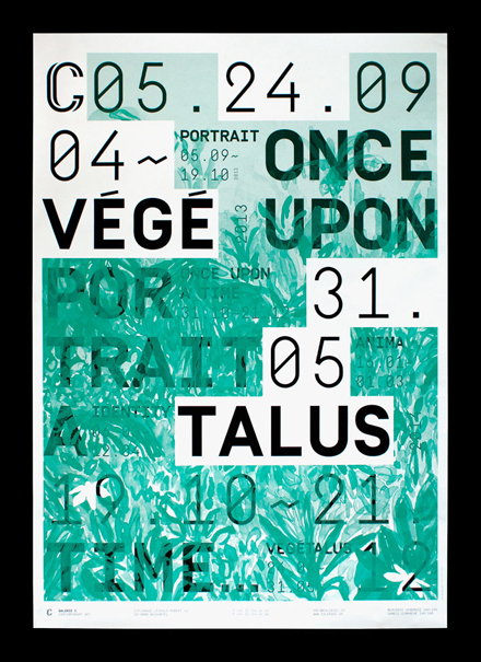 Posters for Galerie C, 2013–2014 Season 5