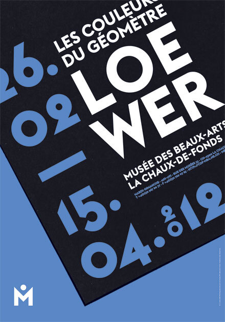 Posters for Mus&eacute;e des Beaux-Arts, La Chaux-de-Fonds (2010&ndash;2013) 6