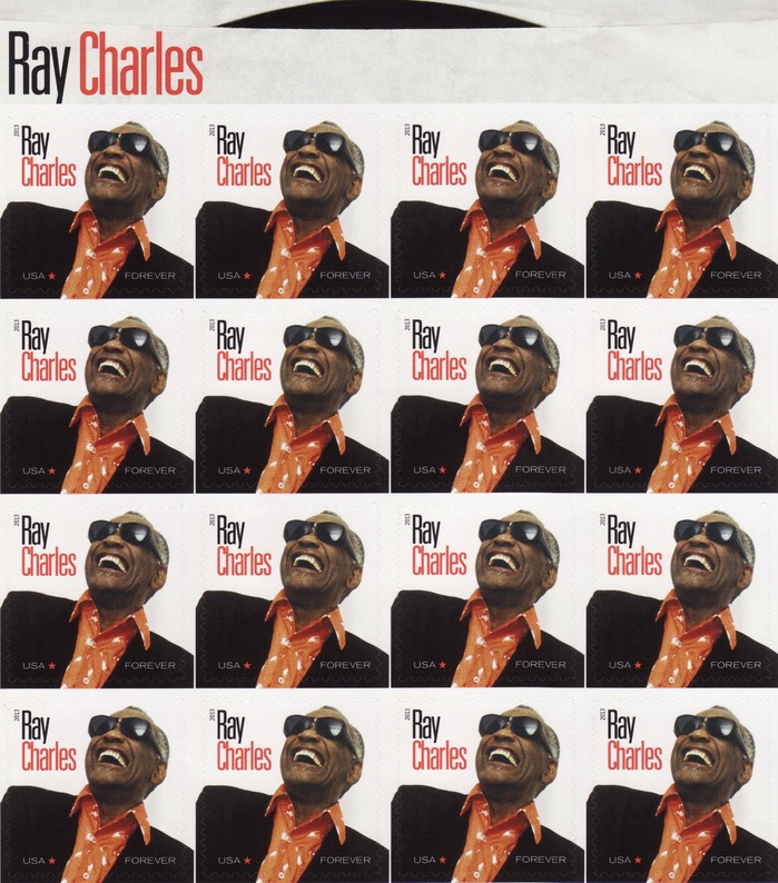 Ray Charles commemorative stamp 2