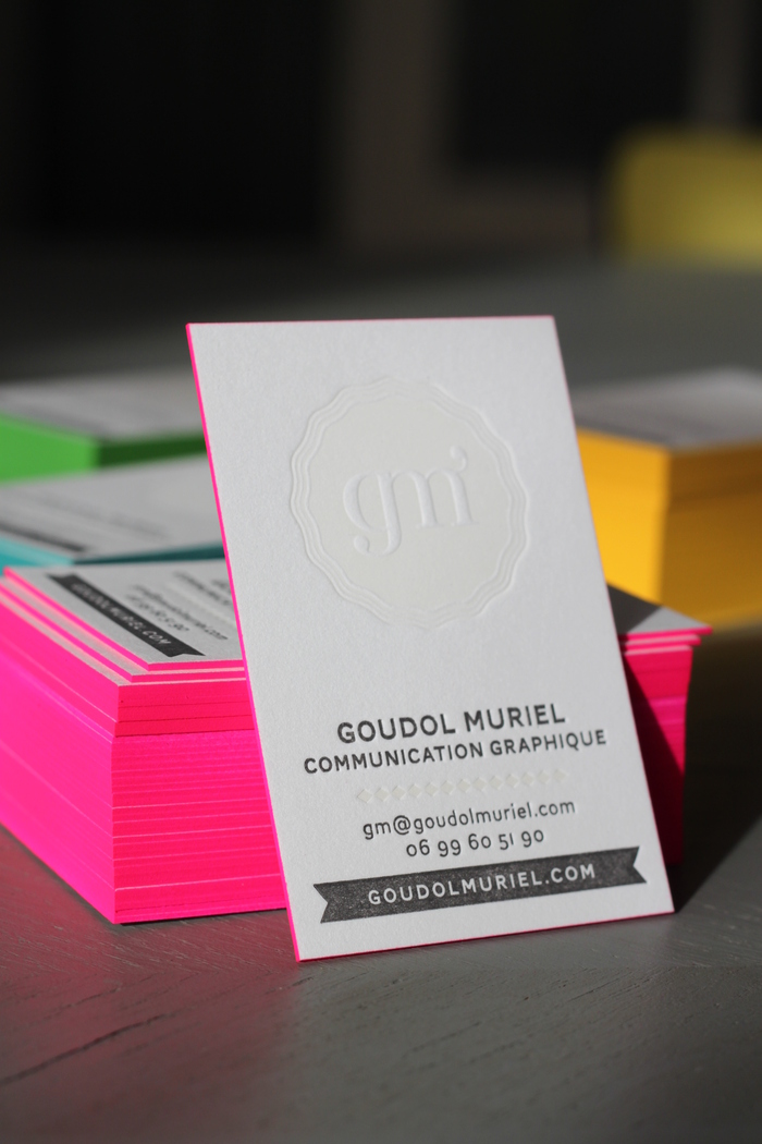 Goudol Muriel Business Cards 2