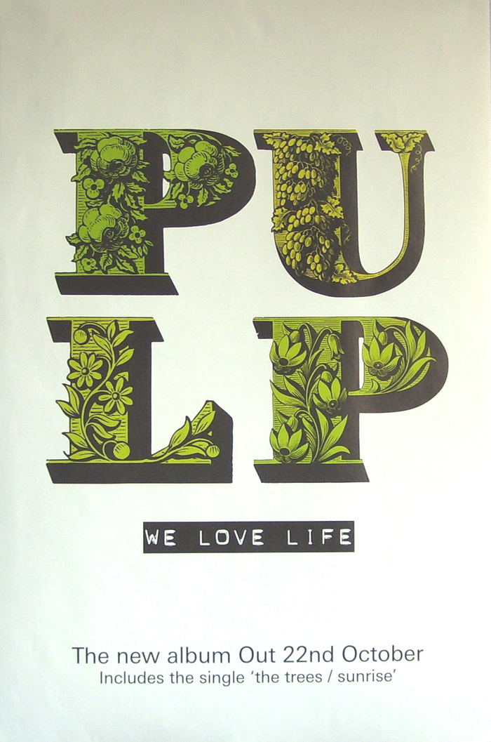 Promo poster using the FF Dynamoe font rather than physical label tape.