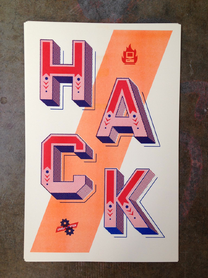 Hack Early/Often poster 1