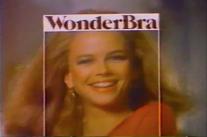 A 1979 television ad for Wonderbra directed by Richard Avedon.