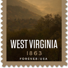 West Virginia Statehood stamp