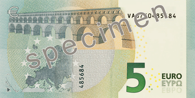 Euro banknotes (first &amp; second series) 5