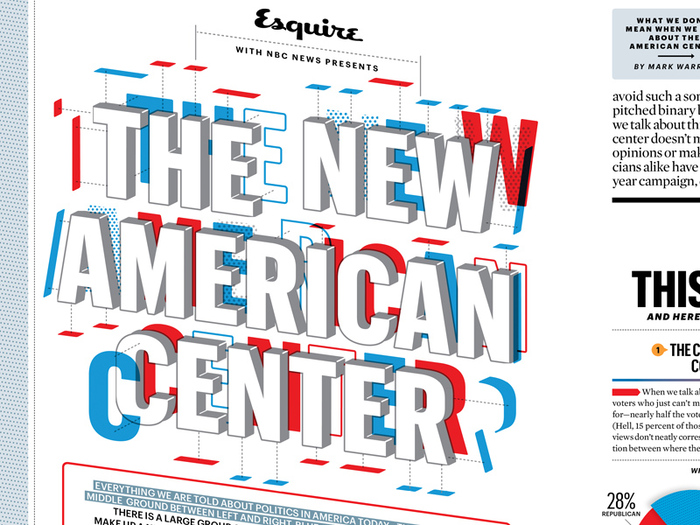Esquire: “The New American Center” 8