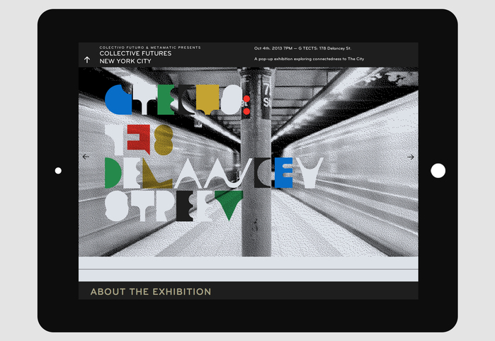Collective Futures New York City website 1