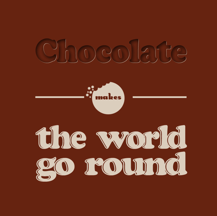 Chocolate makes the world go round