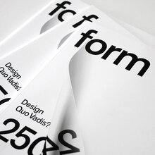 <cite>Form</cite> magazine, 2013 redesign