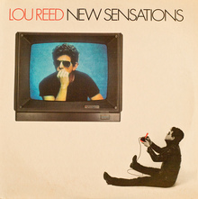 Lou Reed – <cite>New Sensations</cite> album art