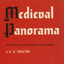 <cite>Medieval Panorama</cite> by G. G. Coulton, Meridian Books, 1955