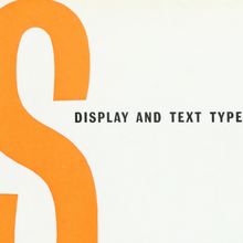 Stephenson Blake / Caslon Letter Foundry ad, 1960