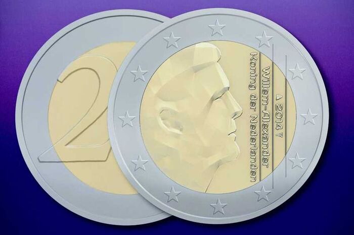 Dutch euro coins, 2014 2