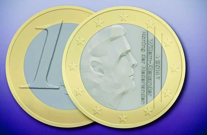 Dutch euro coins, 2014 3