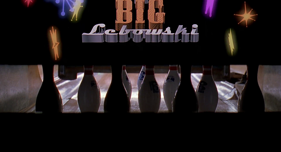 The Big Lebowski (1998) Opening And End Titles - Fonts In Use