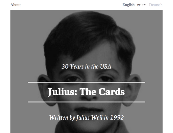Julius: The Cards 1