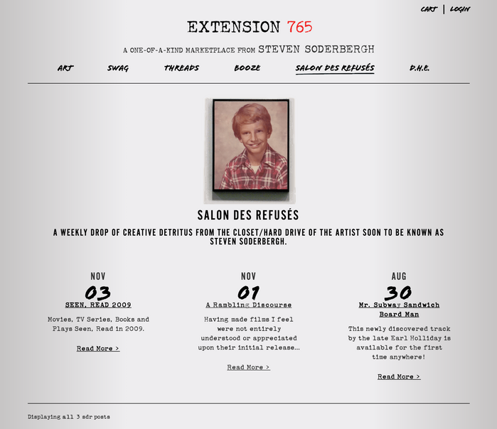 Extension 765: A Marketplace from Steven Soderbergh 1