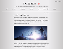 Extension 765: A Marketplace from Steven Soderbergh