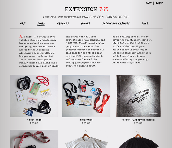 Extension 765: A Marketplace from Steven Soderbergh 4