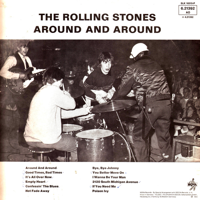 The Rolling Stones – Around And Around album art 2