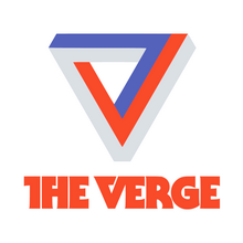<cite>The Verge</cite> logo and website