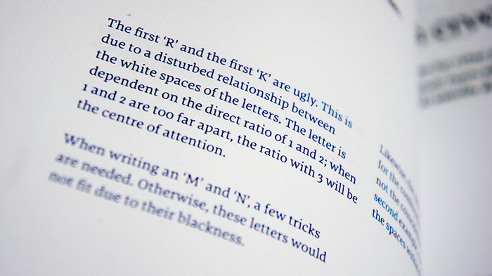 Gewone Letters. Gerrit’s early models 1