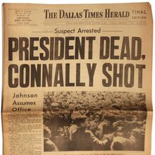 <cite>The Dallas Times Herald</cite>, Nov. 22, 1963