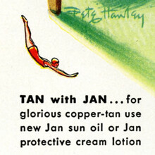 Jantzen Swimwear Ads, 1946–48