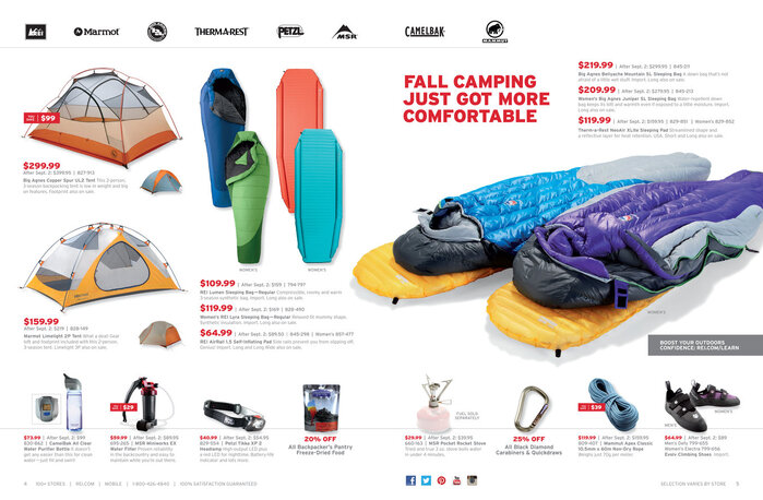 REI Websites, Catalog, and Video 13