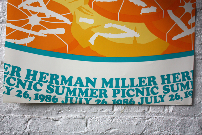 Herman Miller Summer Picnic posters, 1986–89 2
