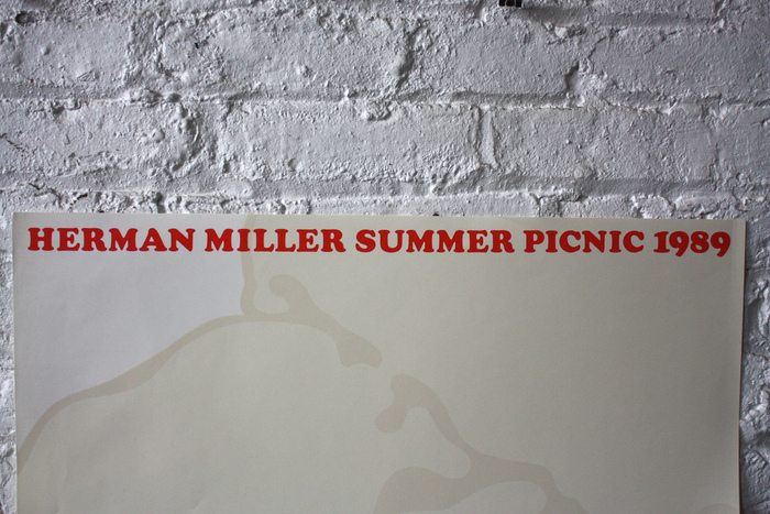Herman Miller Summer Picnic posters, 1986–89 4