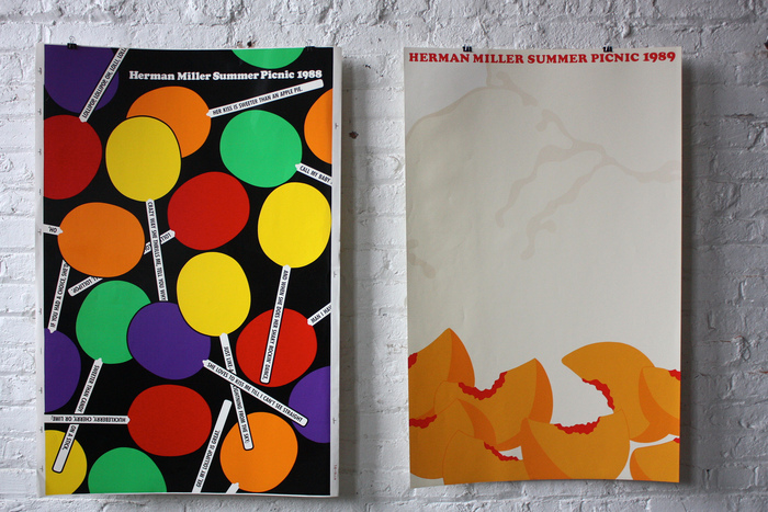 Herman Miller Summer Picnic posters, 1986–89 6