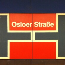 Berlin Metro Stop: Osloer Straße