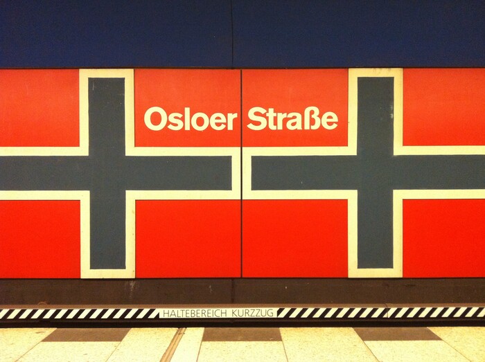 Berlin Metro Stop: Osloer Straße