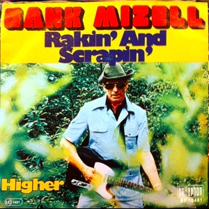 Hank Mizell – “Rakin’ And Scrapin’” German single cover 2