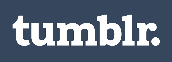 Current Tumblr logo, redrawn for 2013.