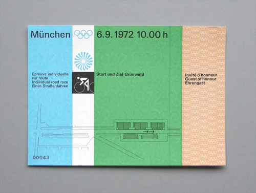 1972 Munich Olympics tickets 2