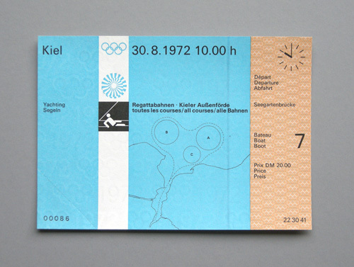 1972 Munich Olympics tickets 5