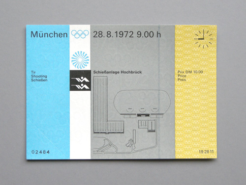 1972 Munich Olympics tickets 6