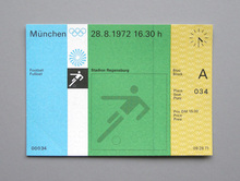 1972 Munich Olympics tickets