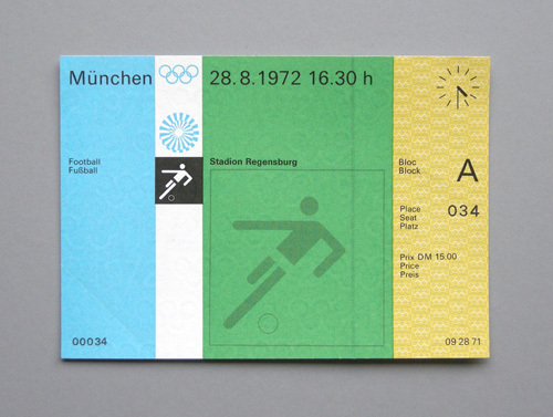 1972 Munich Olympics tickets 7