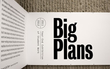 <cite>Big Plans</cite> exhibition design