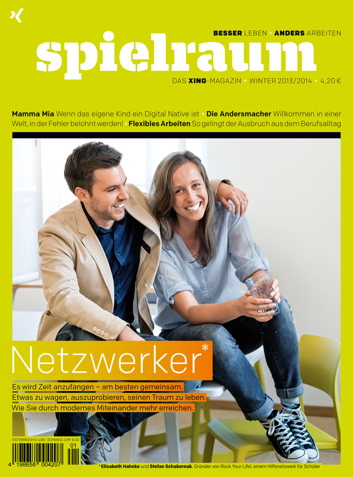 spielraum. Das XING-Magazin, Winter 2013/2014