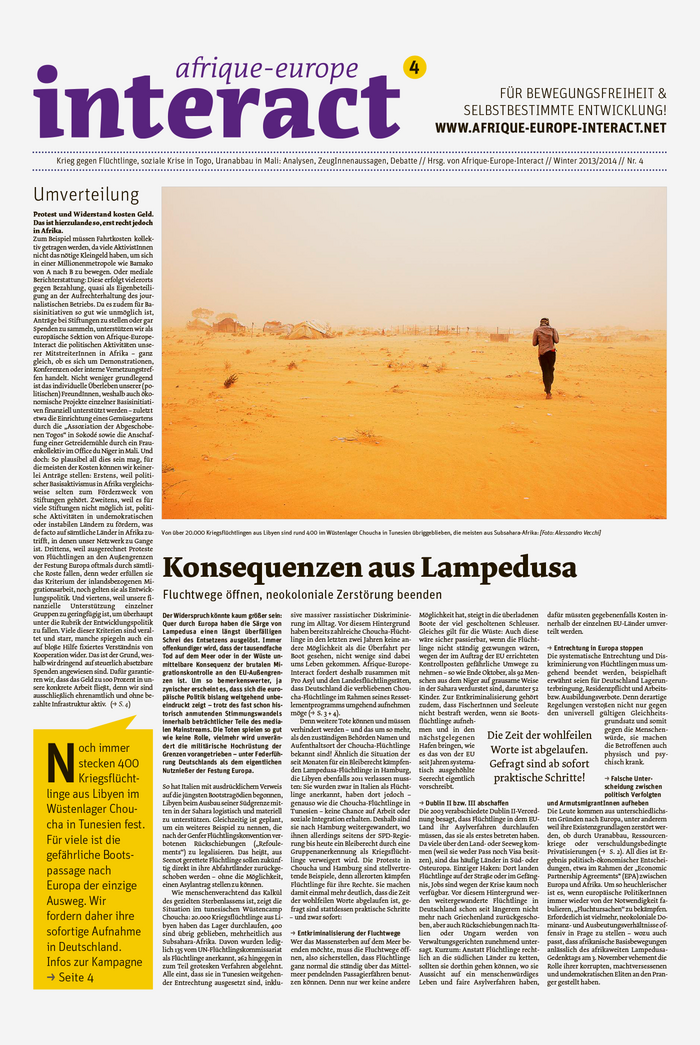 afrique-europe-interact Newspaper, Issue 4 1