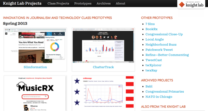 Northwestern University Knight Lab website 2