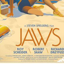 <cite>JAWS</cite> alternate movie poster